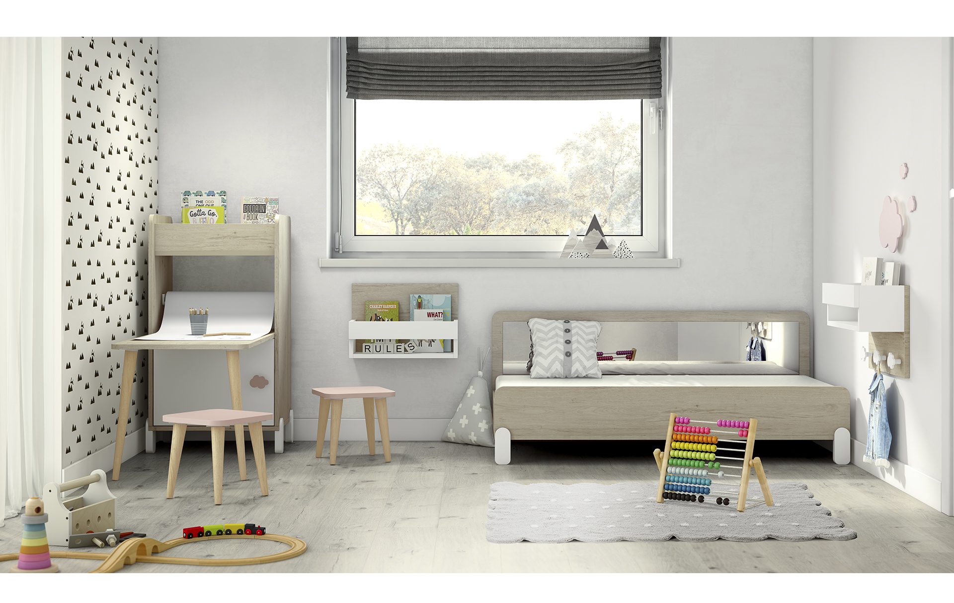 Muebles infantil estilo Montessori