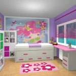 Proyecto 3D dormitorio juvenil