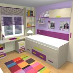 Proyecto 3D dormitorio juvenil