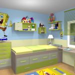 Proyecto 3D dormitorio juvenil