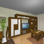 Proyecto 3D de salón