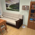 Proyecto 3D de salón